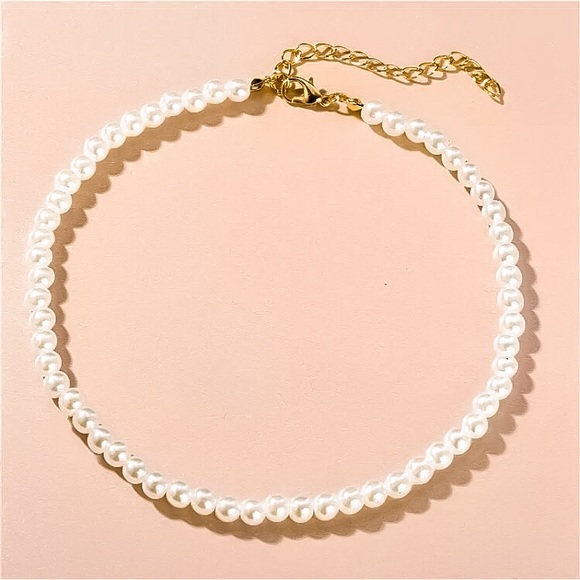 🔴𝟭𝟬/$𝟮𝟱🔴NEW White Pearl Beaded Necklace - Picture 7 of 11